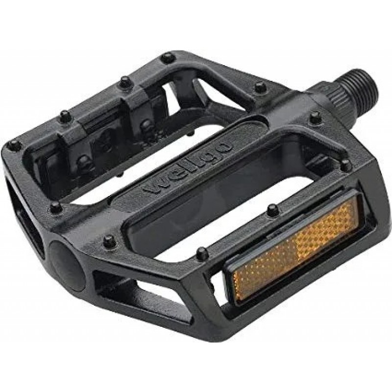 Pedals Alloy BMX 1/2"axle Black
