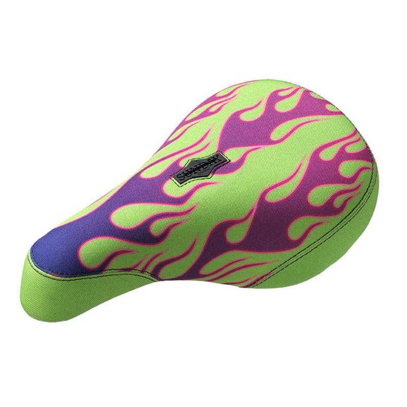 SUNDAY Lava Flames Seat Pivotal Green/Pink