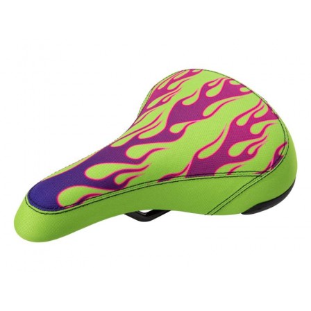 SUNDAY Lava Flames Seat Railed Green/Pink