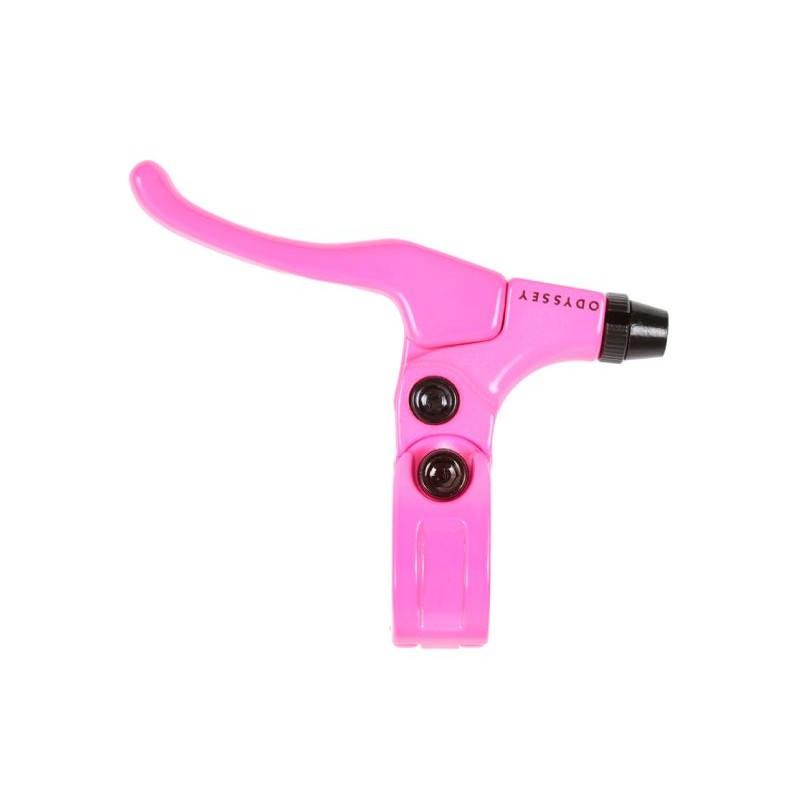 ODYSSEY Monolever Medium U Brake Lever LHD Hot Pink
