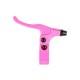 ODYSSEY Monolever Medium U Brake Lever LHD Hot Pink