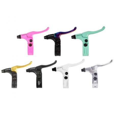 ODYSSEY Monolever Medium U Brake Lever RHD Hot Pink