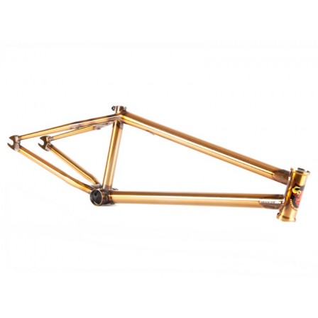 S & M BTM (Mike Hoder) Frame 20.75" TT Translucent Gold