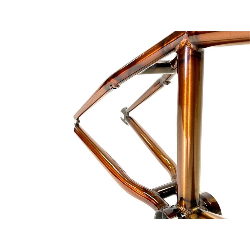 S & M BTM (Mike Hoder) Frame 20.75" TT Translucent Gold