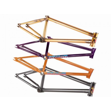 S & M BTM (Mike Hoder) Frame 21.25" TT Dark Plum