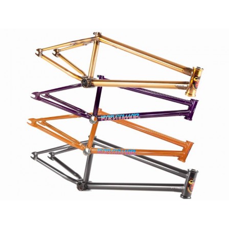 S & M BTM (Mike Hoder) Frame 21.25" TT Matt Black