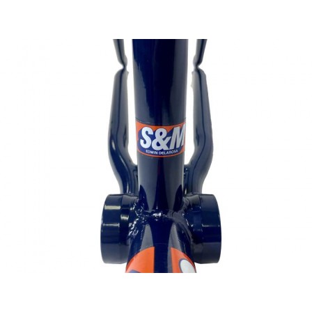S & M BTM XL (Mike Hoder x Edwin DeLaRosa) Frame 21.0" TT Fited Blue
