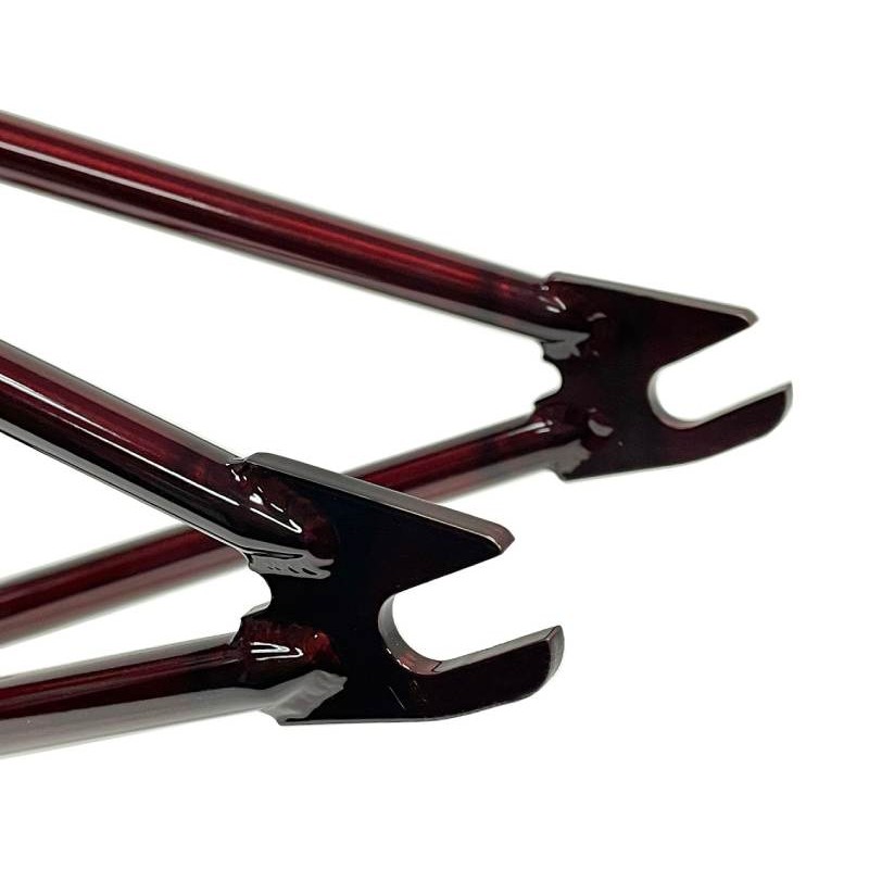 S & M C.C.R. (Clint Reynolds) 14mm Dropout Frame 21.0 TT Trans Burgundy