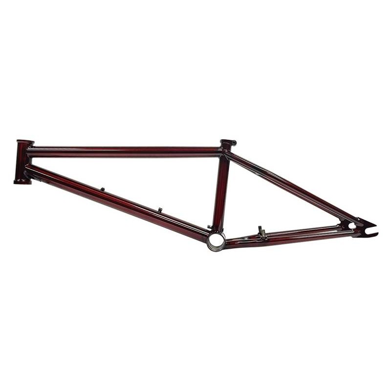 S & M C.C.R. (Clint Reynolds) 14mm Dropout Frame 21.0 TT Trans Burgundy
