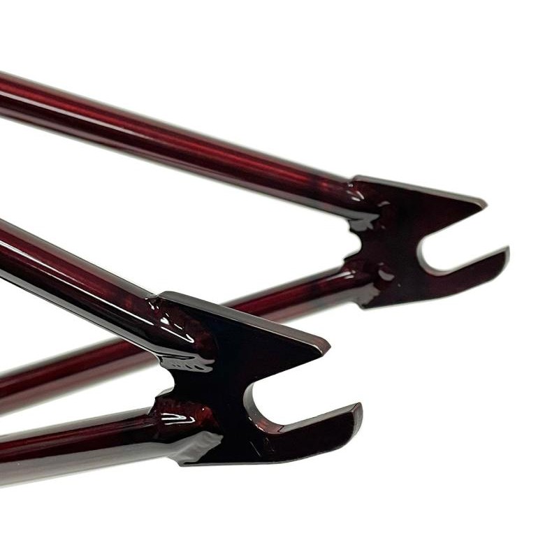 S & M C.C.R. (Clint Reynolds) 14mm Dropout Frame 21.5 TT Trans Burgundy