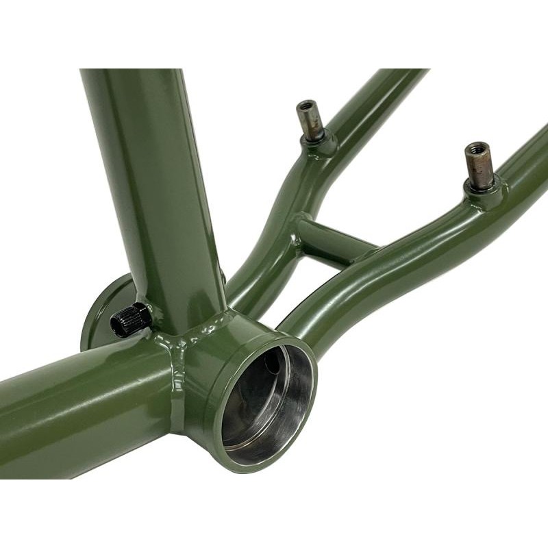 S & M C.C.R. (Clint Reynolds) 14mm Dropout Frame 21.5 TT Army Green