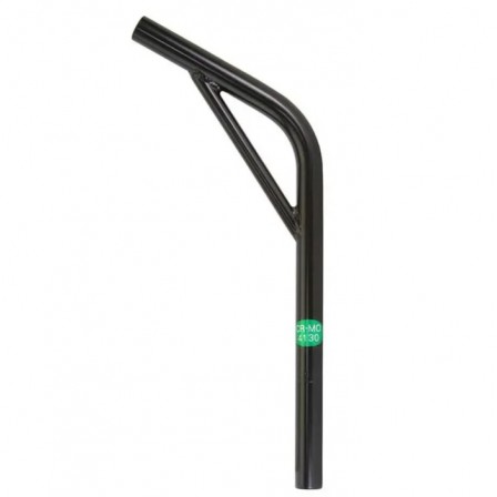  Layback cr-mo Seat Post Black with Support 22.2MM X 400MM