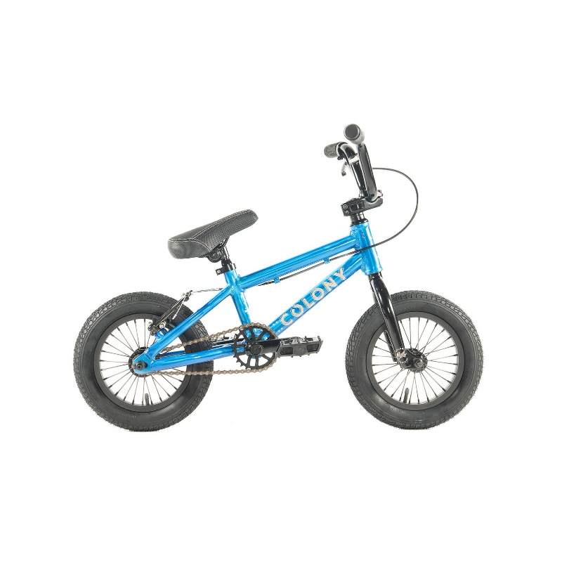Colony Horizon 12" Micro Freestyle BMX Bike - Clear Navy