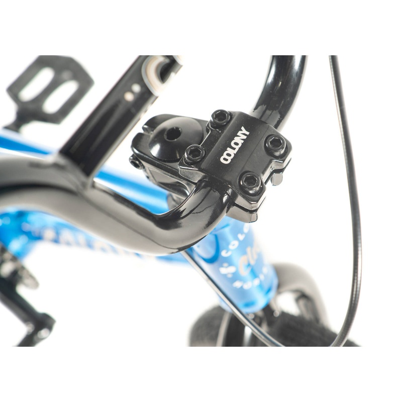 Colony Horizon 12" Micro Freestyle BMX Bike - Clear Navy