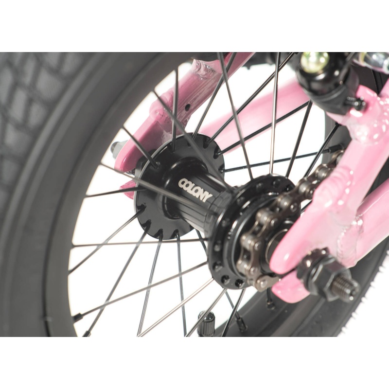 Colony Horizon 12" Micro Freestyle BMX Bike - Clear Pink