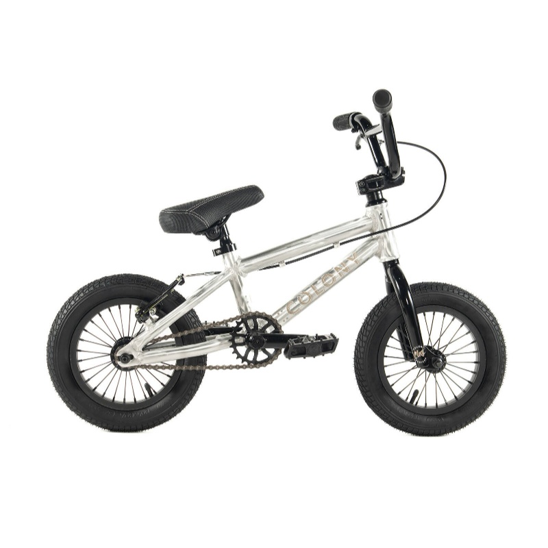 Colony Horizon 12" Micro Freestyle BMX Bike - Clear Polished