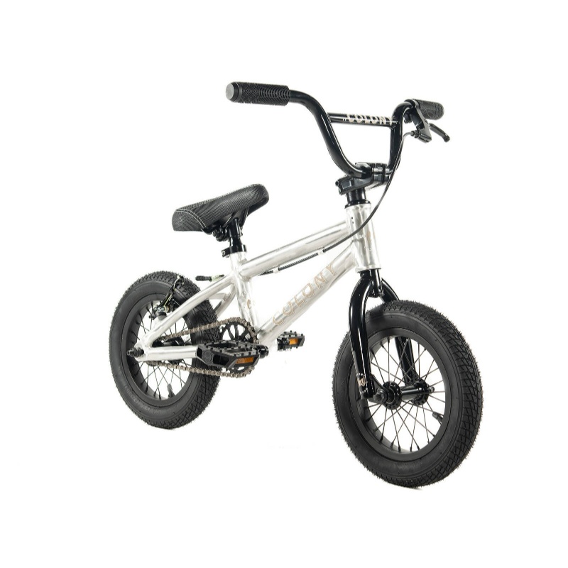 Colony Horizon 12" Micro Freestyle BMX Bike - Clear Polished