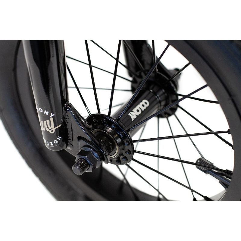 Colony Horizon 12" Micro Freestyle BMX Bike - Clear Black