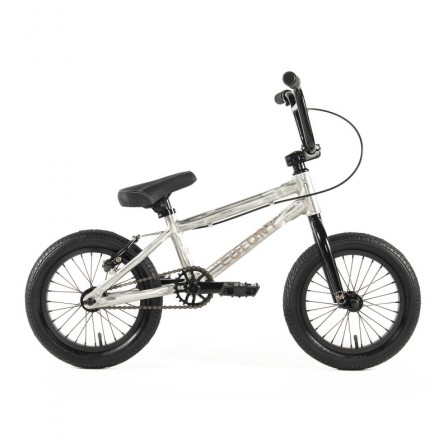 Colony Horizon 14" Micro Freestyle BMX Bike - Clear Polished