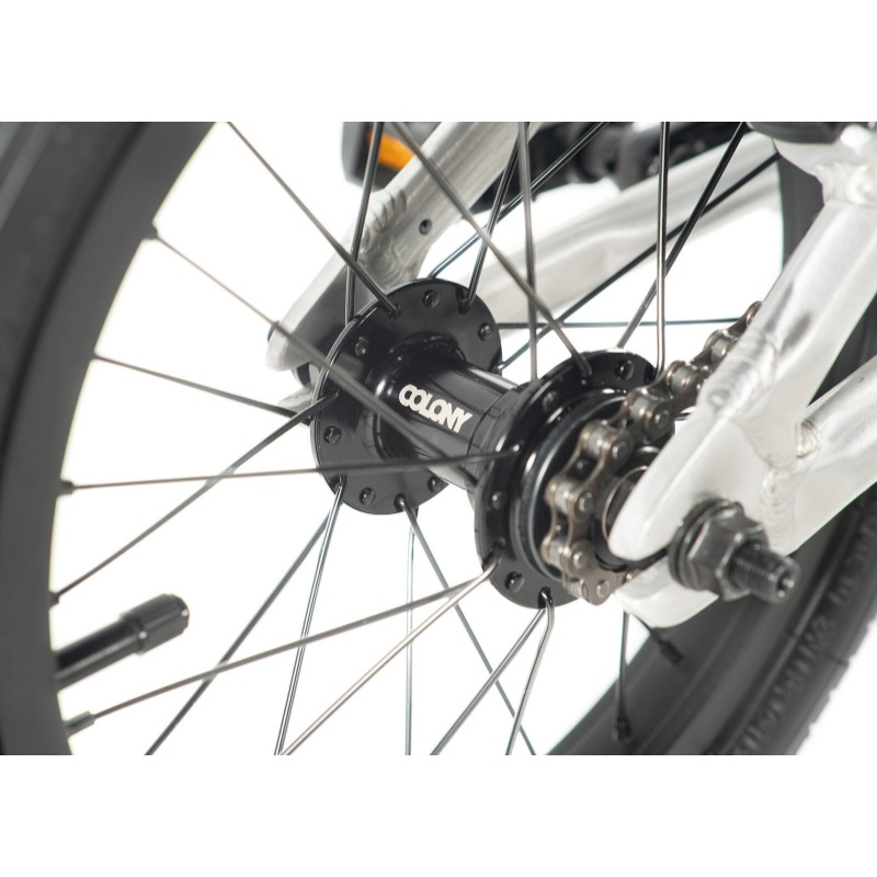 Colony Horizon 14" Micro Freestyle BMX Bike - Clear Polished