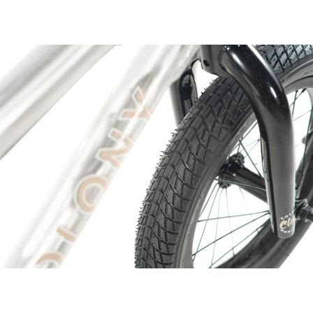 Colony Horizon 14" Micro Freestyle BMX Bike - Clear Polished