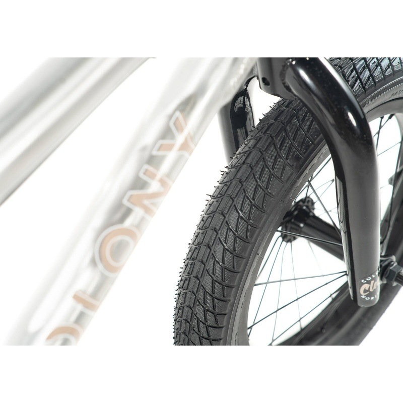 Colony Horizon 14" Micro Freestyle BMX Bike - Clear Polished