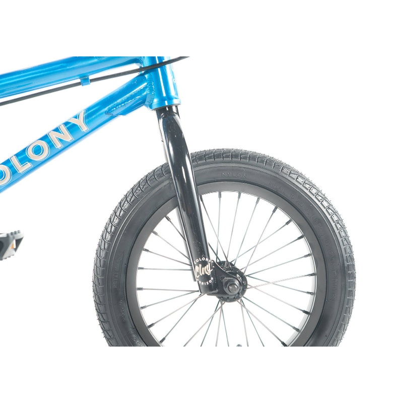 Colony Horizon 14" Micro Freestyle BMX Bike - Clear Navy