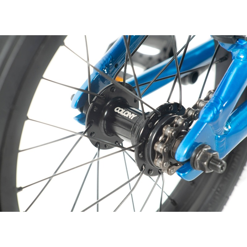 Colony Horizon 14" Micro Freestyle BMX Bike - Clear Navy