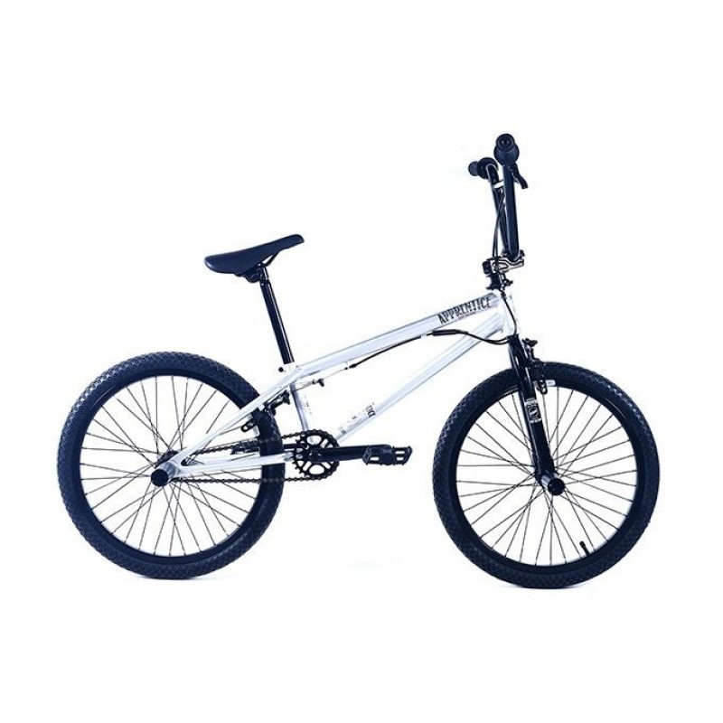 Colony Apprentice 20" Flatland BMX Bike - Matte Apple Silver