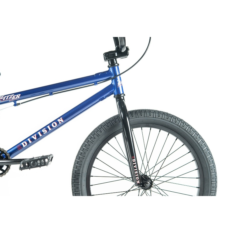 Division Blitzer 20" Freestyle BMX Bike - Metal Blue