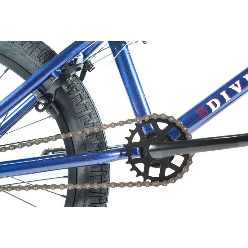 Division Blitzer 20" Freestyle BMX Bike - Metal Blue