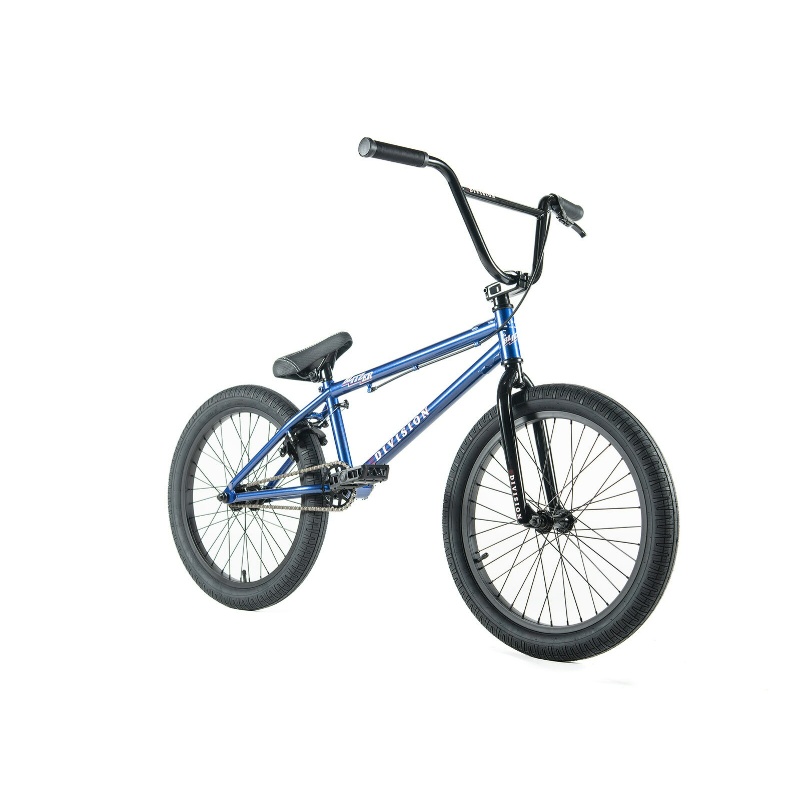 Division Blitzer 20" Freestyle BMX Bike - Metal Blue