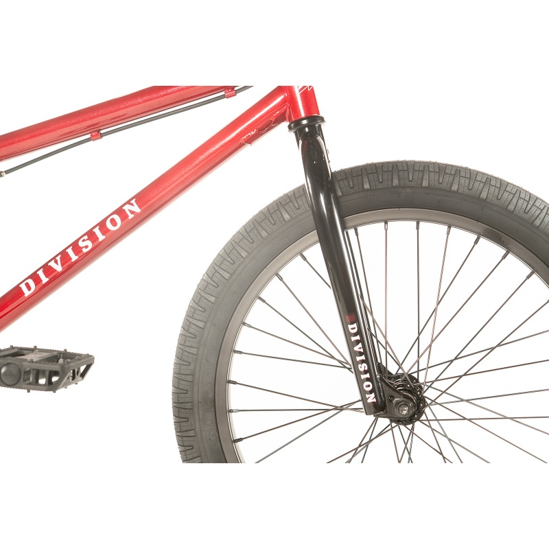 Division Blitzer 20" Freestyle BMX Bike - Metal Red