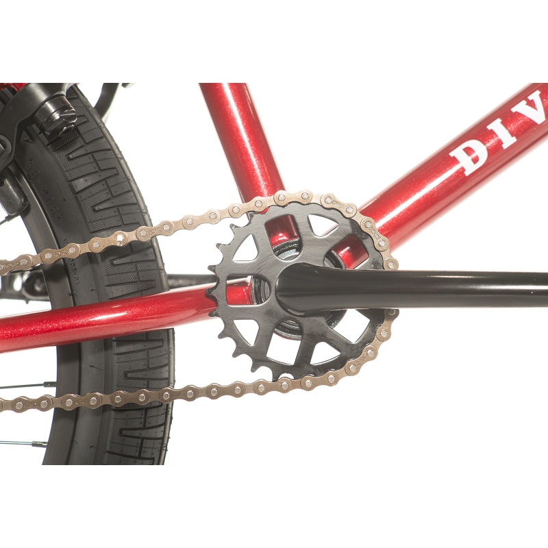 Division Blitzer 20" Freestyle BMX Bike - Metal Red