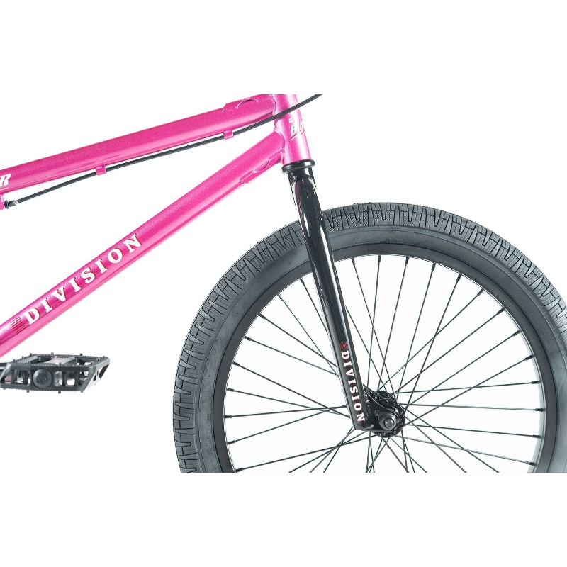 Division Blitzer 20" Freestyle BMX Bike - Metal Pink