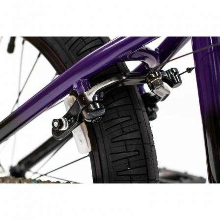 Division Brookside 20" Freestyle BMX Bike - Black/Purple Fade