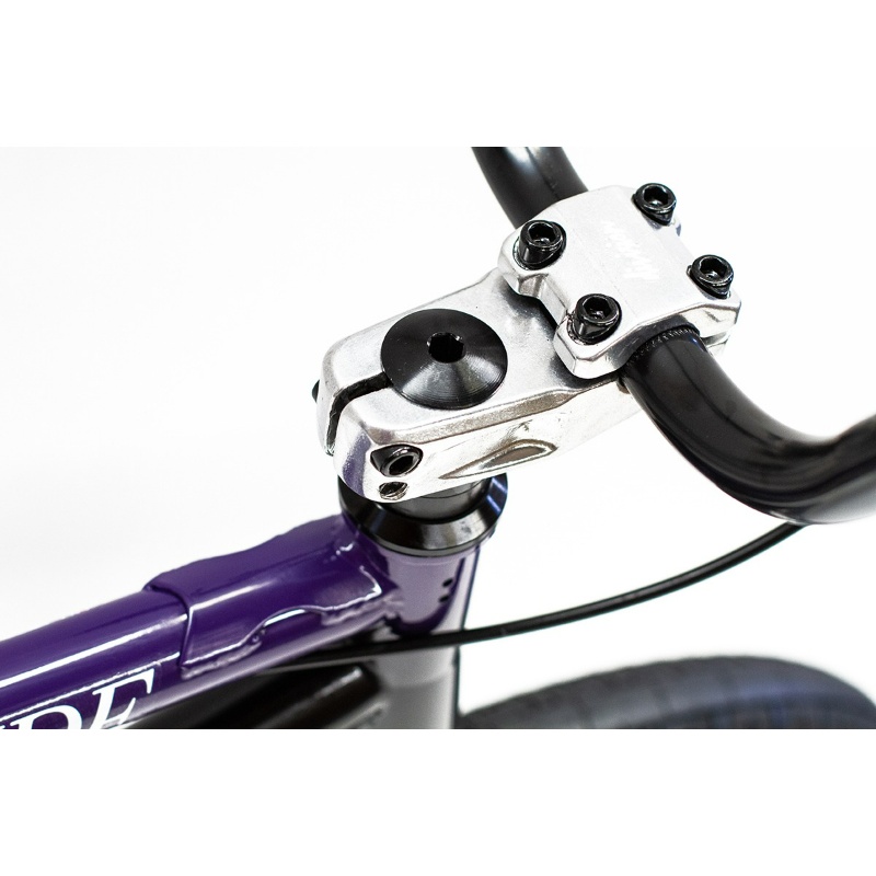 Division Brookside 20" Freestyle BMX Bike - Black/Purple Fade