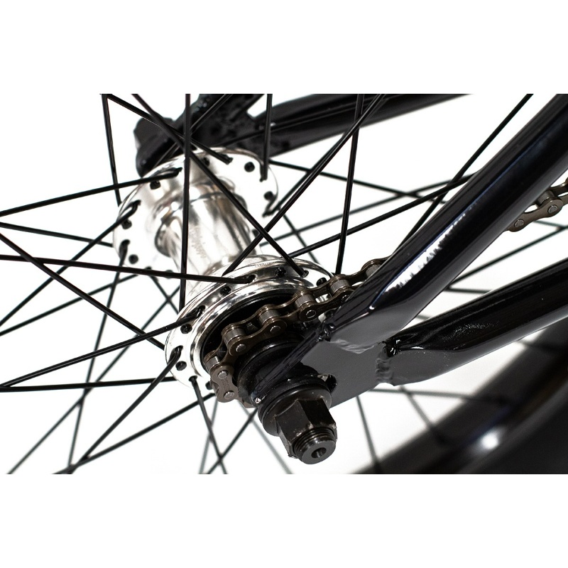Division Fortiz 20" Freestyle BMX Bike - Black/Polished