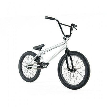 Division Reark 20" Freestyle BMX Bike - Metal Silver