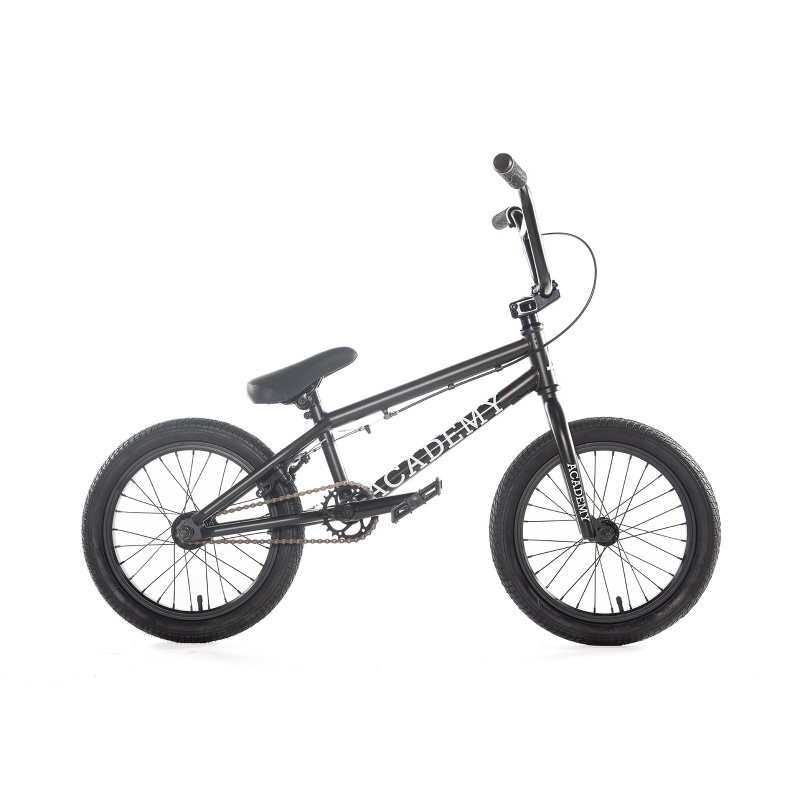 Academy Inspire 16" Freestyle BMX Bike - Metal Black Academy Inspire 16" Freestyle BMX Bike - Metal Black