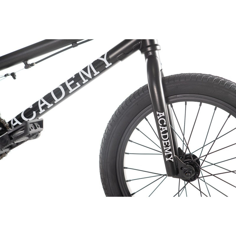 Academy Inspire 16" Freestyle BMX Bike - Metal Black Academy Inspire 16" Freestyle BMX Bike - Metal Black