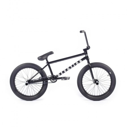 Cult Devotion 20" Freestyle BMX Bike - Black with Black Parts