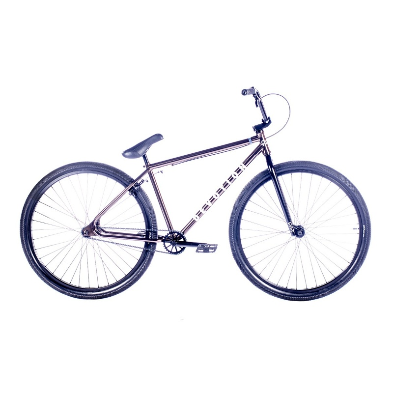 Cult Devotion 26" Cruiser BMX Bike - Black Chrome with Black Parts Cult Devotion 26" Cruiser BMX Bike - Black Chrome with Black Parts