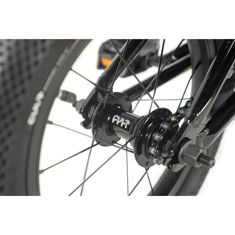 Cult Juvi 14" Freestyle BMX Bike - Black