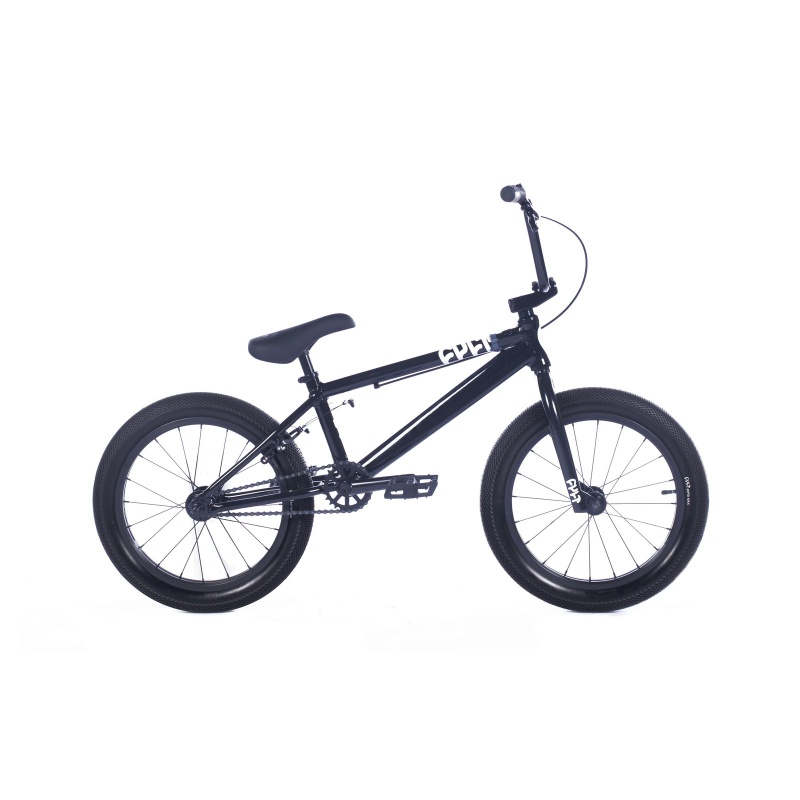 Cult Juvi 18" Freestyle BMX Bike - Black
