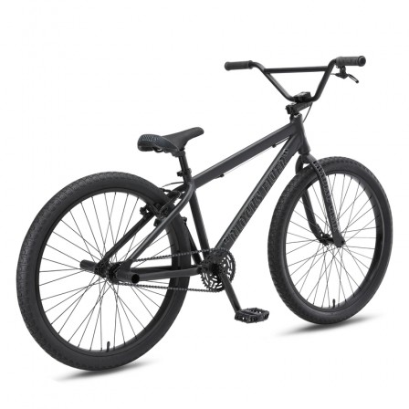 SE Bikes Blocks Flyer 26" BMX Bike - Matte Black