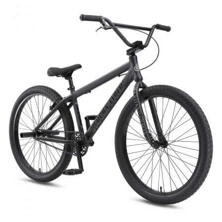 SE Bikes Blocks Flyer 26" BMX Bike - Matte Black